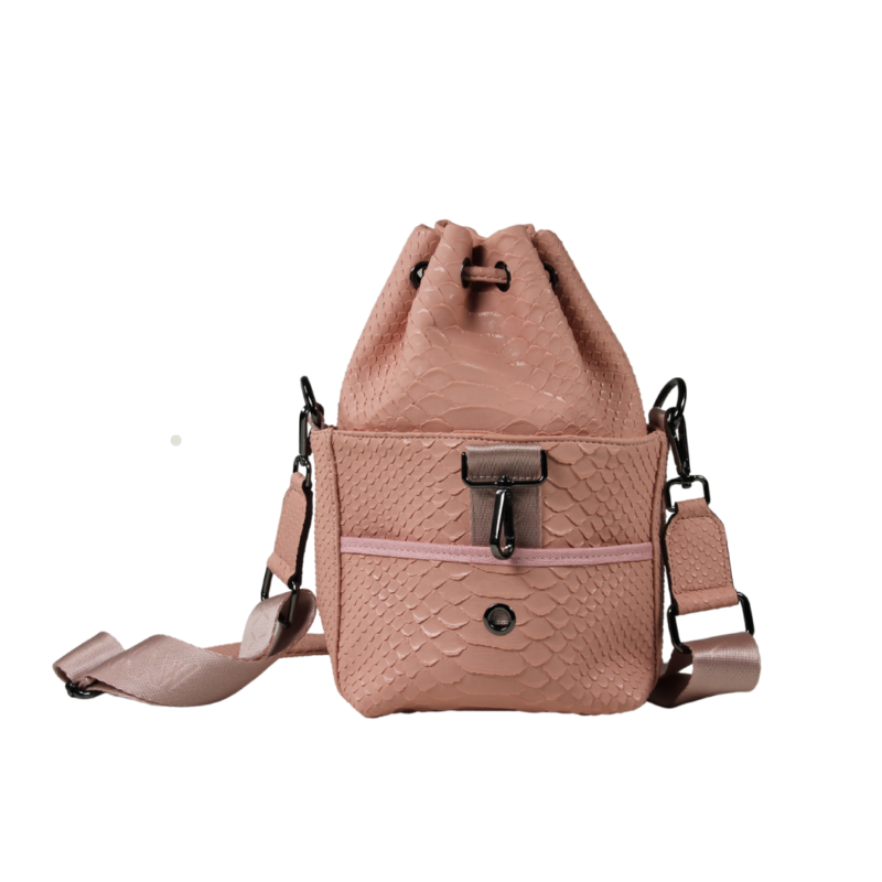 Gassitasche Rosa Croco – Bild 3